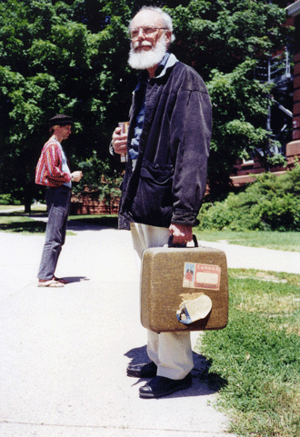 Charles McCracken's Last Day at MSU, 1999
