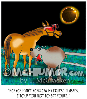 9525 Eclipse Cartoon