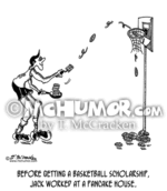 5247 Basketball Cartoon1