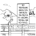 6238 Trespassing Cartoon1
