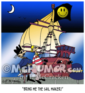 7458 Pirate Cartoon