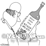 4893 Wine Cartoon