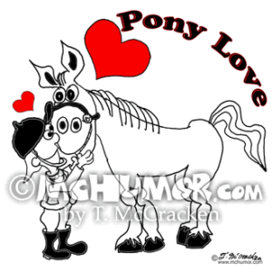 8518 Pony Cartoon