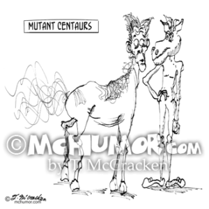 1036 Centaur Cartoon