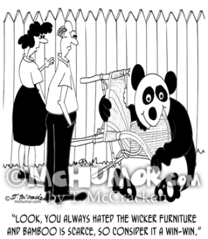 9352 Panda Cartoon