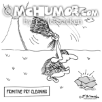 2892 Dry Cleaning Cartoon