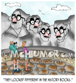 9360 Mount Rushmore Cartoon