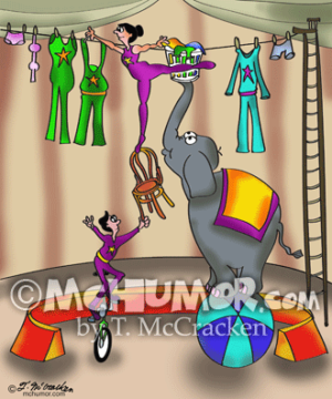 9376 Circus Cartoon