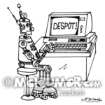 3624 Robot Cartoon