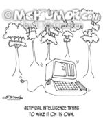 3633 Artificial Intelligence Cartoon