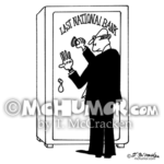 4011 Bank Cartoon
