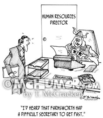 Human Resources Cartoon 1961