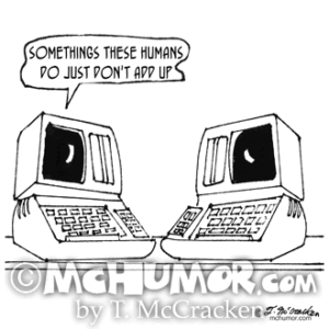 Computer Cartoon 3118