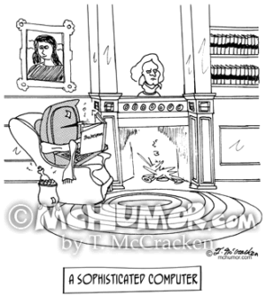 Computer Cartoon 4944