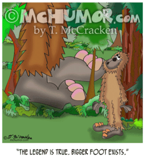 Bigfoot Cartoon 9568